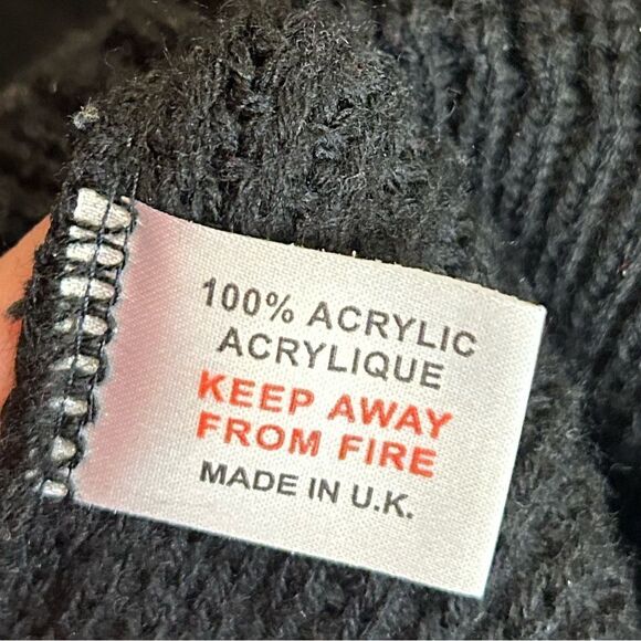 5 for $25🔥Size 18 Boohoo Plus Black Knit Sweater - Picture 6 of 7